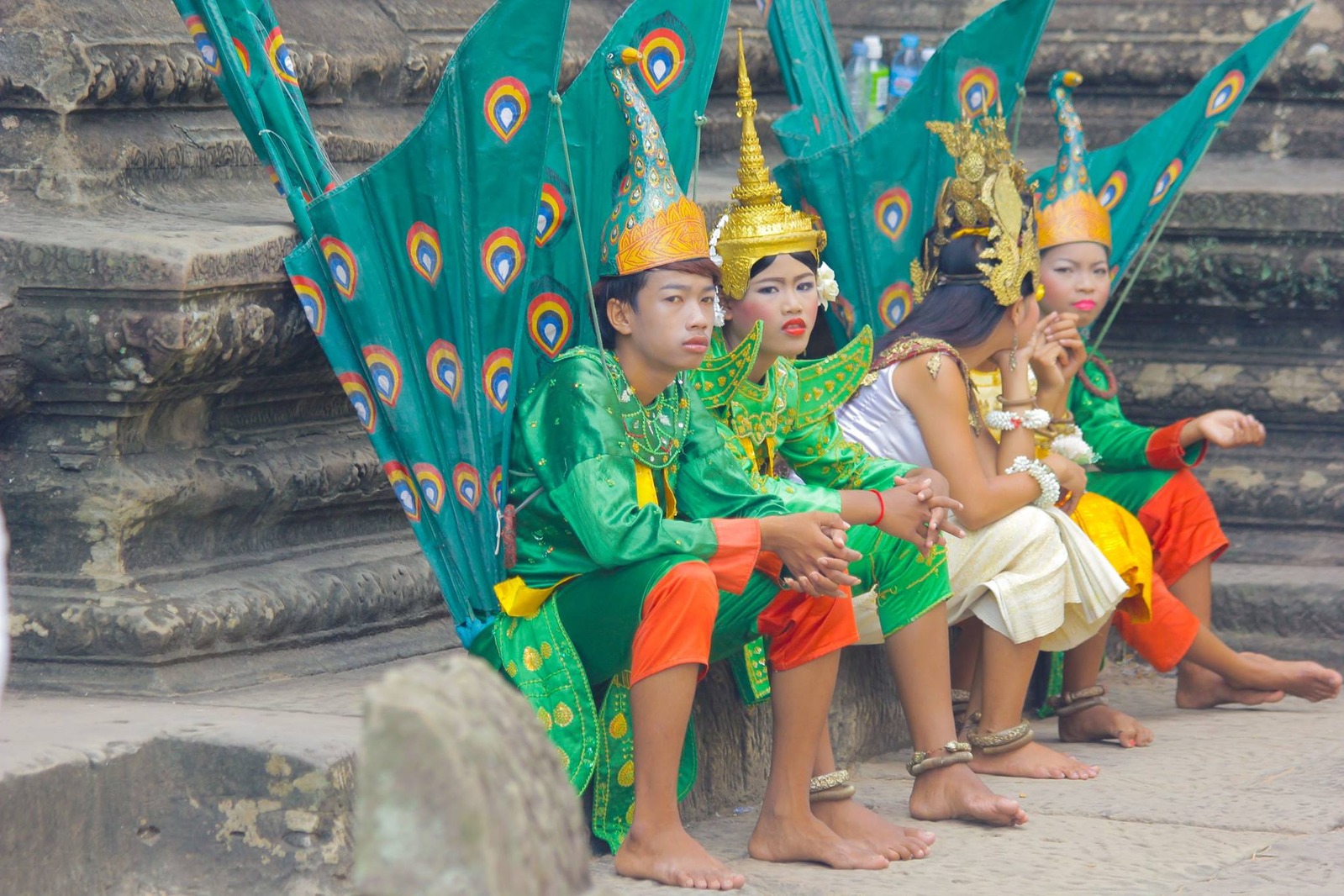 Travel photograph — traditional dancers